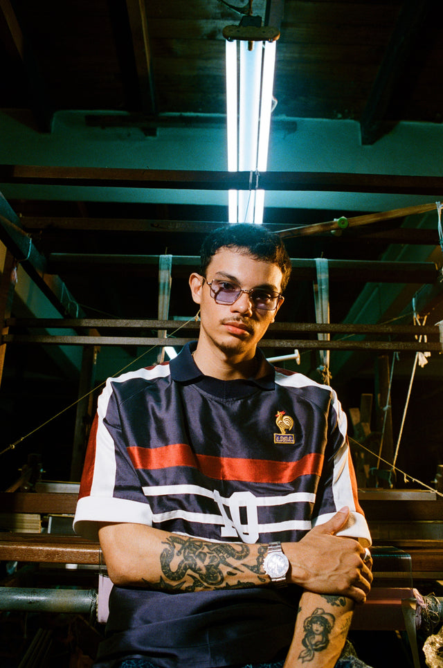 “France 98” 100%Thai silk kit designed by Ladderice