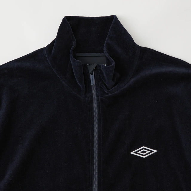 WM × UMBRO VELOUR BLOUSON NAVY