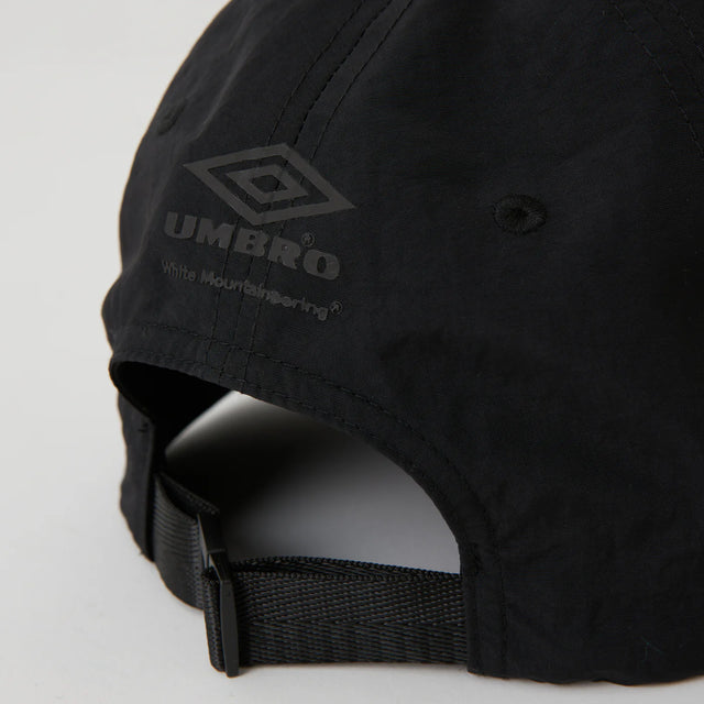 WM×UMBRO 6 PANEL CAP BLACK