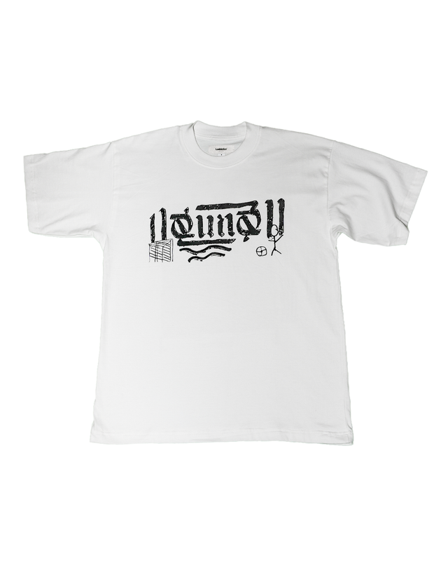 AC Saen Saep “Doodle” tee White v1