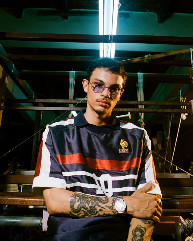 “France 98” 100%Thai silk kit designed by Ladderice