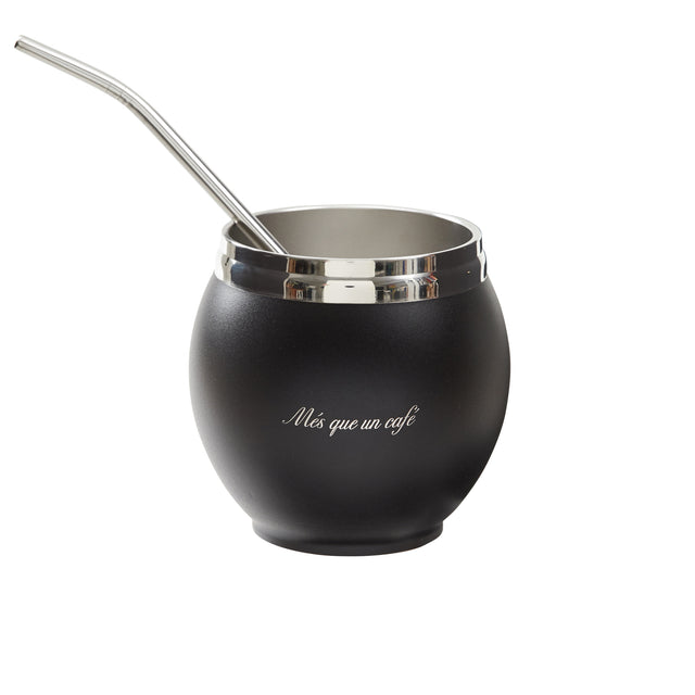 CAFE NIVELCRACK - MATE CUPS BLACK