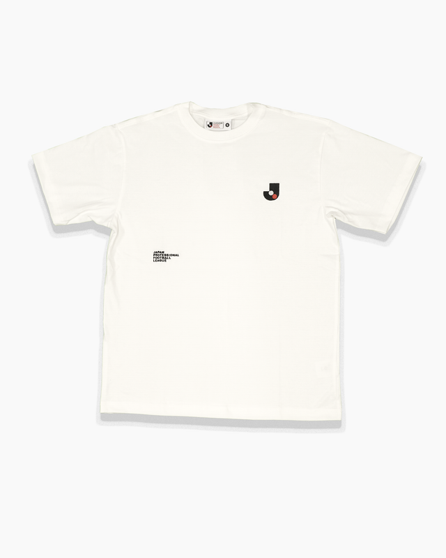 J White Tee Embroidered